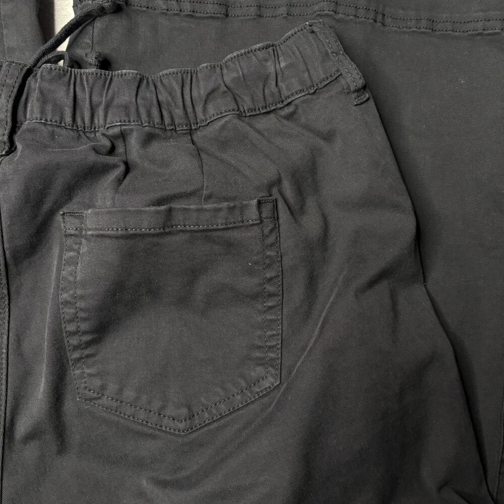 Torrid Weekend Wide Leg Crop Pants Womens Size 1 Black Pull On Plus - Picture 11 of 16